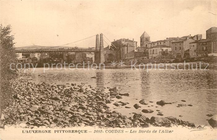 Coudes Les Bords de l'Allier Pont