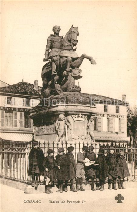 Cognac Charente Statue de Francois Ier Monument