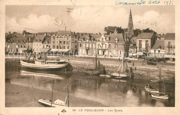 Le Pouliguen Les Quais Bateaux