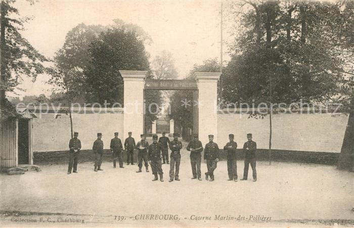 Cherbourg Caserne Martin des Pollières