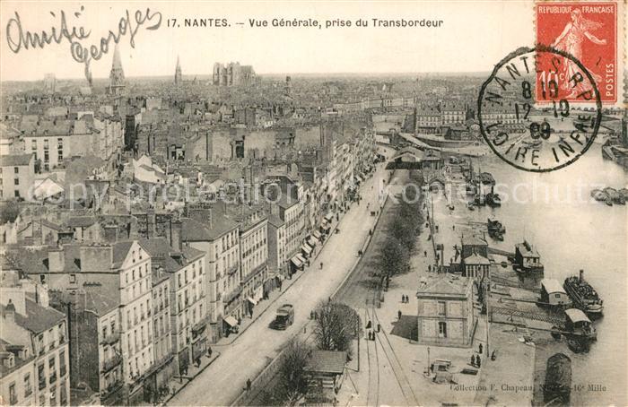 Nantes Loire Atlantique Vue Generale prise du Transbordeur