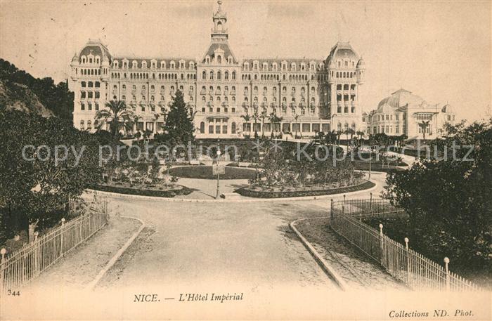 Nice Alpes Maritimes Hôtel Impérial