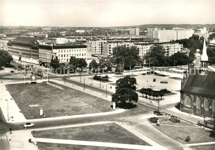 Szczecin Stettin Panorama miasta gotycki kosciol