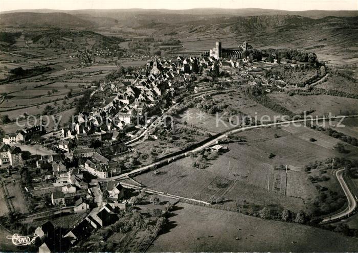 Vezelay Vue aérienne