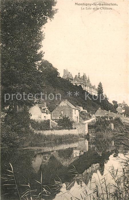 Montigny-le-Gannelon Le Loir et le Chateau
