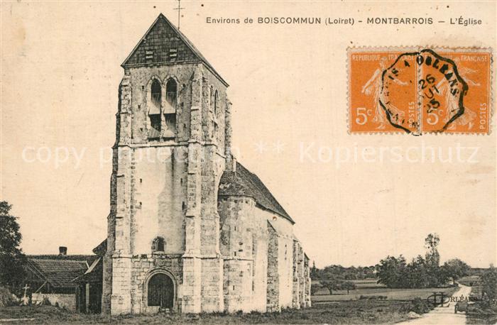 Montbarrois Eglise