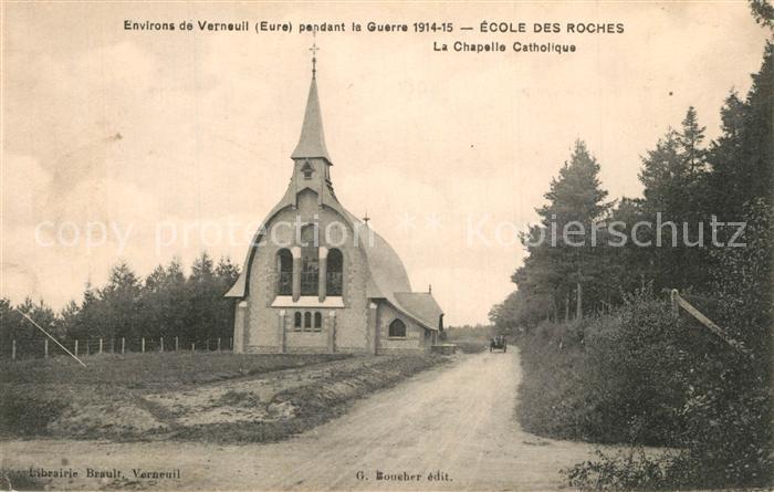 Verneuil-sur-Avre Ecole des Roches La Chapelle Catholique