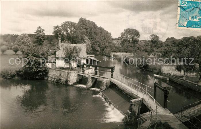 Nogent-le-Roi Vanagge et chute de l’Eure au Moulin du Roi