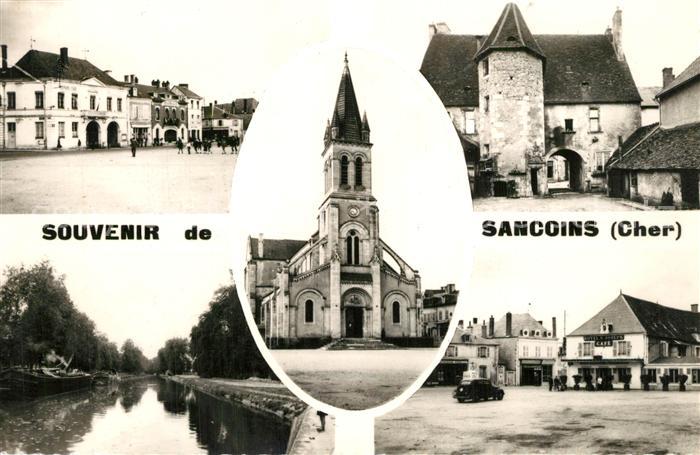 Sancoins Vue partielle Eglise
