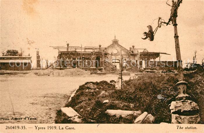 Ypern Ypres La Gare