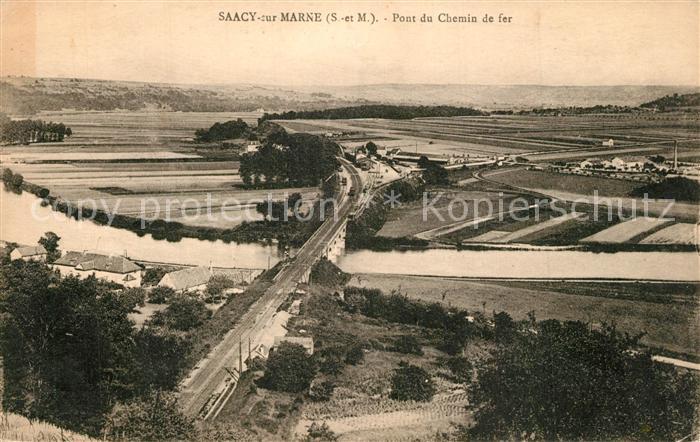 Saacy-sur-Marne Pont du Chemin de fer