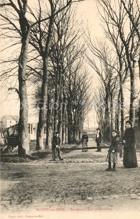 Rozoy en Brie Boulevard Amiral Courbet