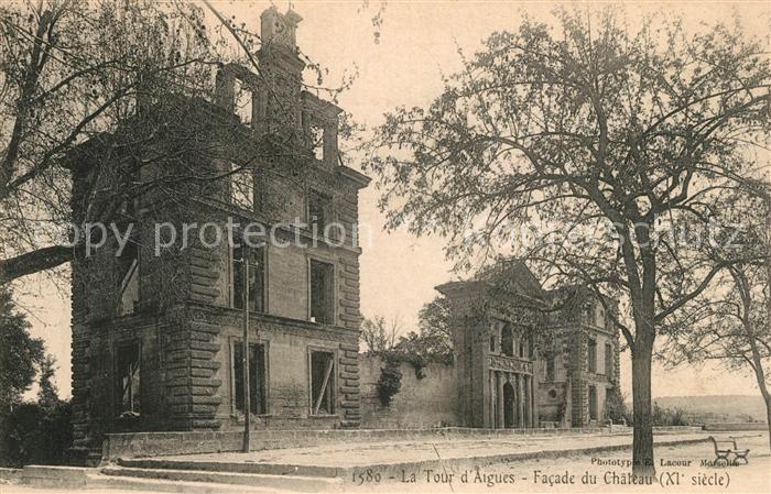 La Tour-d Aigues Facade du Chateau
