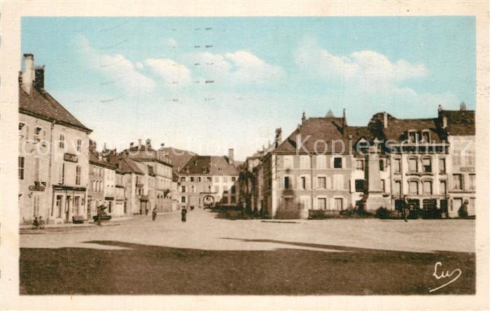 Senones Vosges Places Dom Calmet et Clemenceau
