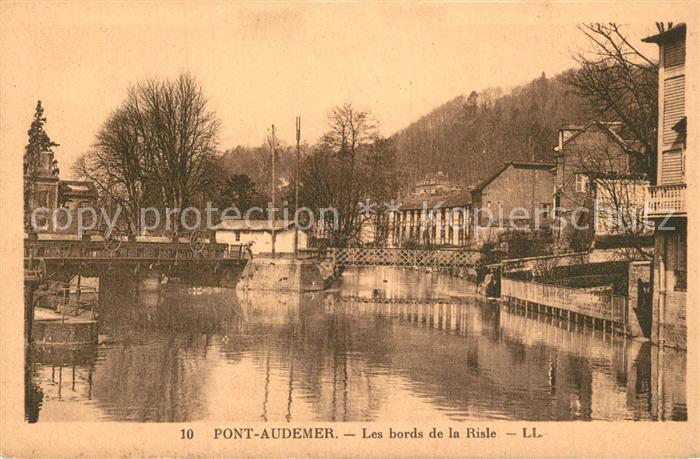 Pont-Audemer Les bords de la Risle