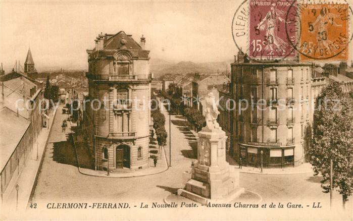 Clermont Ferrand Puy de Dome La Nouvelle Poste Avenues Charras et de