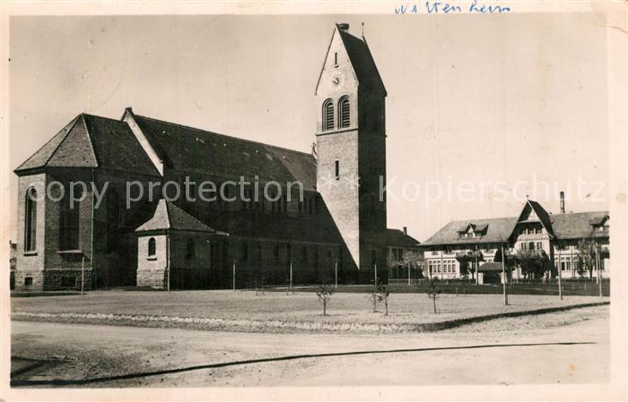 Wittenheim Haut Rhin Cite Theodore Eglise et lEcole