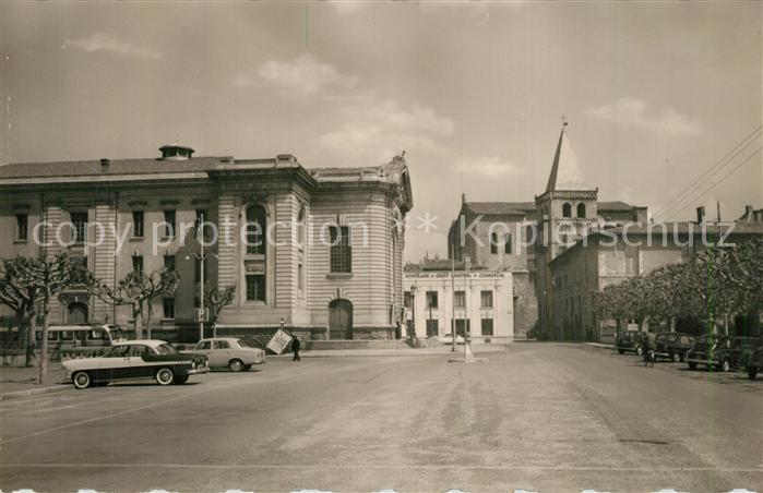 Castres Tarn Theatre Municipal Clocher et Eglise Saint Benoit
