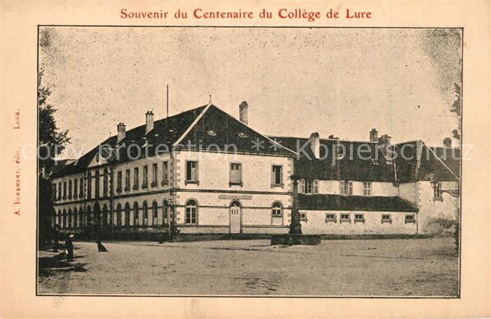 Lure Haute-Saone Souvenir du Centenaire du College de Lu