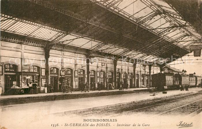 Saint-Germain-des-Fosses Interieur de la Gare
