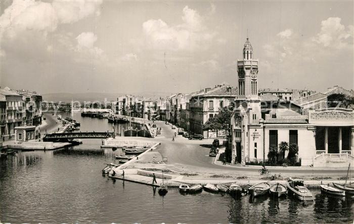 Sete Cette Le Palais Consulaire et le canal