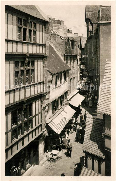 Mont-Saint-Michel La Rue Principale