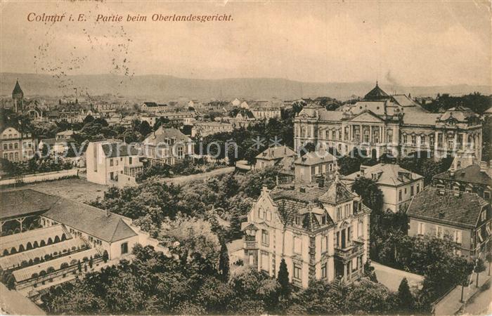 Colmar Haut Rhin Elsass Partie beim Oberlandesgericht