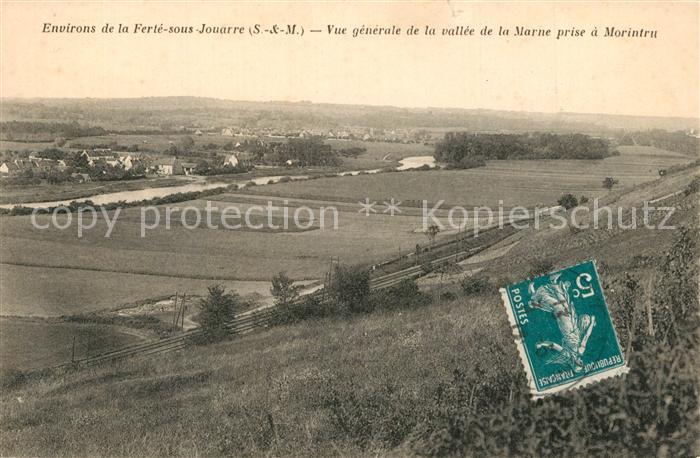 Ferte-sous-Jouarre La Vue generale de la vallee de la Marne prise a Morintru