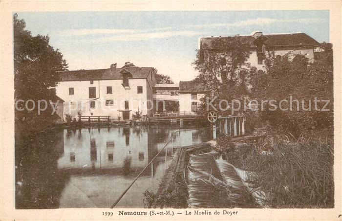 Nemours Seine-et-Marne Le Moulin de Doyer
