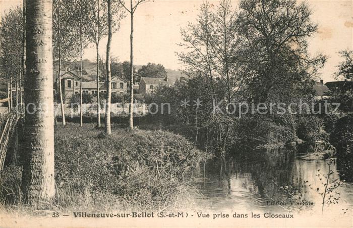 Villeneuve-sur-Bellot Vue prise dans les Closeaux