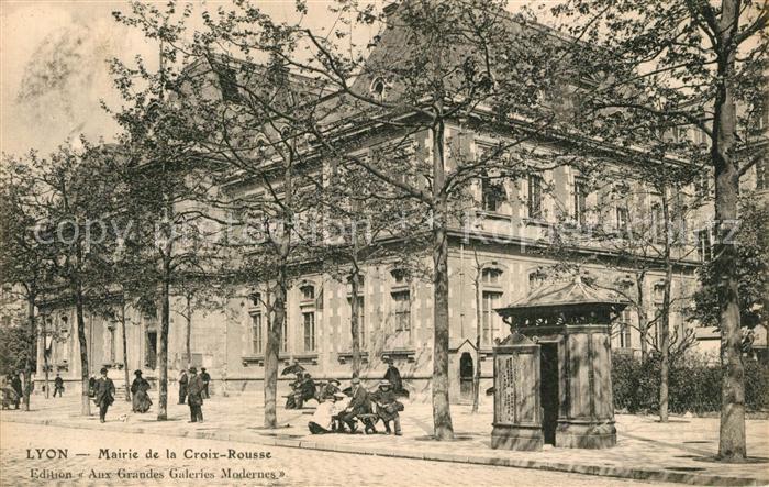 Lyon France Mairie de la Croix Rousse