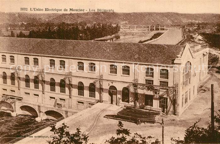 Mauzac Usine Electrique de Mauzac Les Batiments