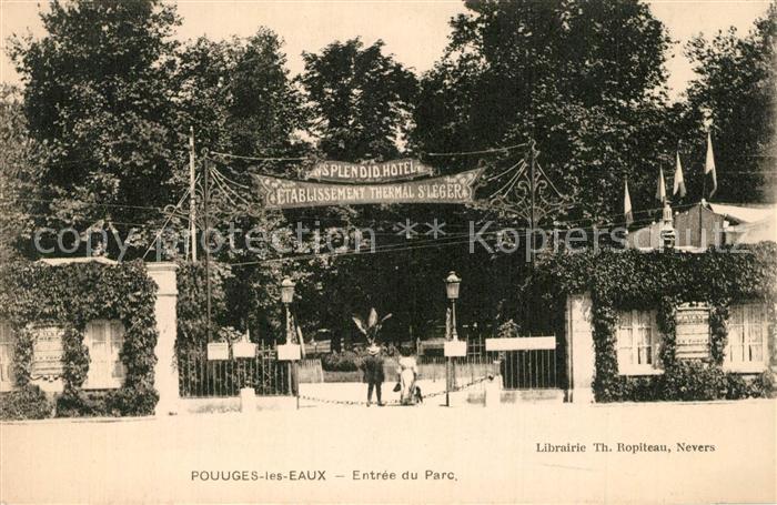 Pougues-les-Eaux Entree du Parc