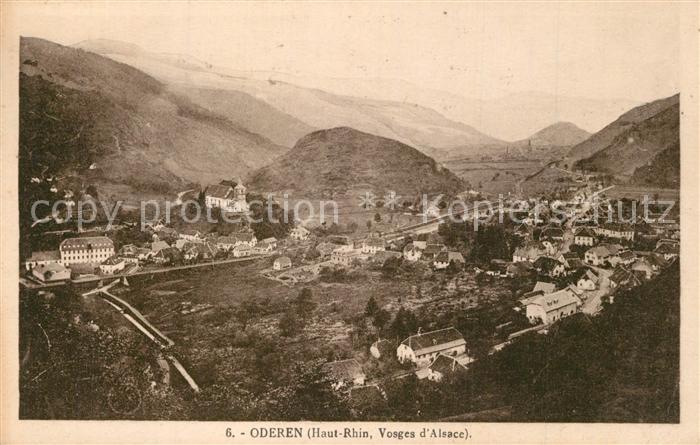 Oderen Haut Rhin Panorama