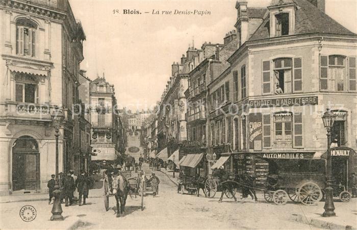 Blois 41 La rue Denis Papin
