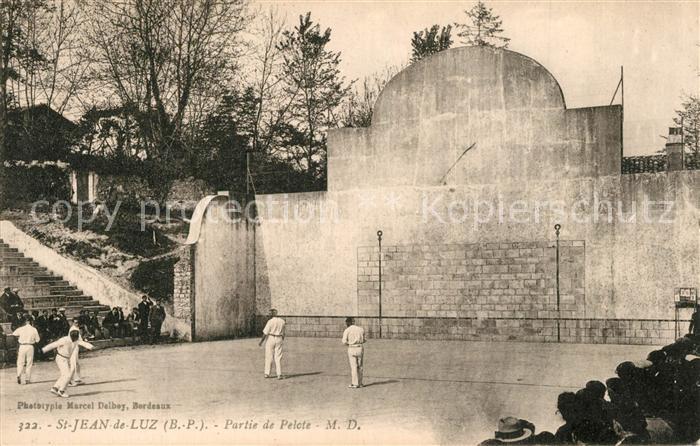 Saint-Jean-de-Luz Partie de Pelote