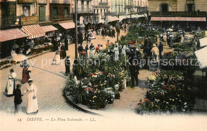 Dieppe 76 La Place Nationale