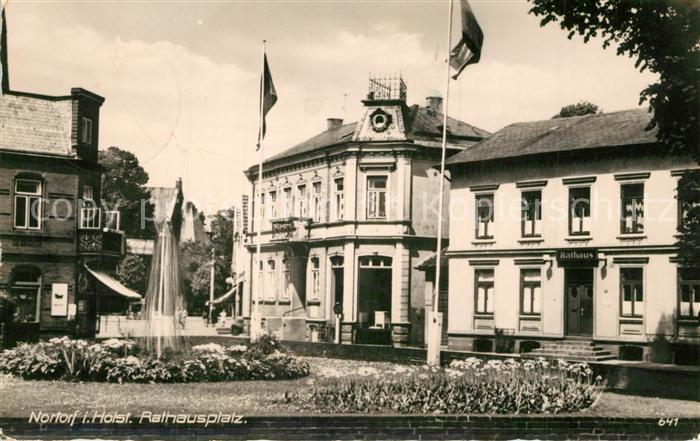 Nortorf Neumuenster Rathausplatz