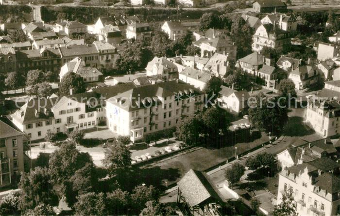 Bad  Muenster Stein Ebernburg Versorgungskuranstalt Fliegeraufnahme