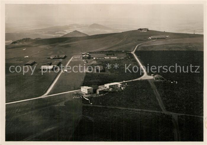 Wasserkuppe Rhoen Fliegerlager Fliegerschule Berggasthof-Hotel Deutscher Flieger