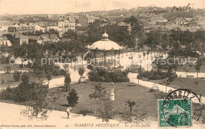 Biarritz Pyrenees Atlantiques Jardin Public