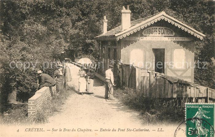 Creteil Bras du Chapitre Pont Ste-Catherine