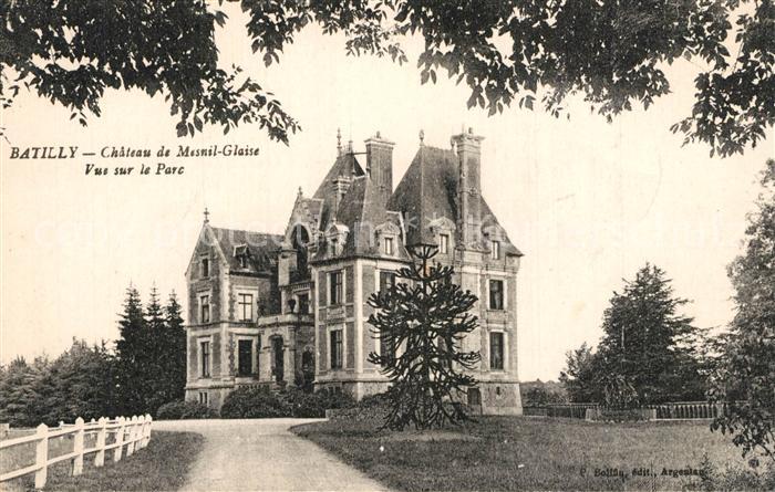 Batilly Meurthe-et-Moselle Chateau de Mesnil-Glaise Parc