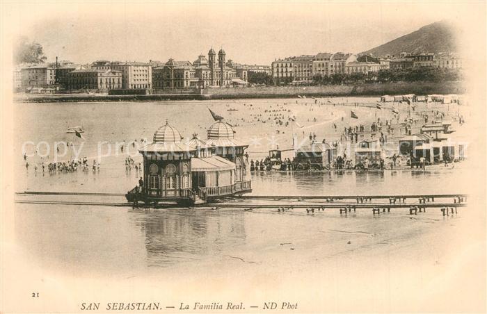 San Sebastian  Pais Vasco ES Familia Real