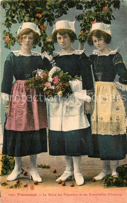 Fouesnant Reine des Pommiers Demoiselles d Honneur