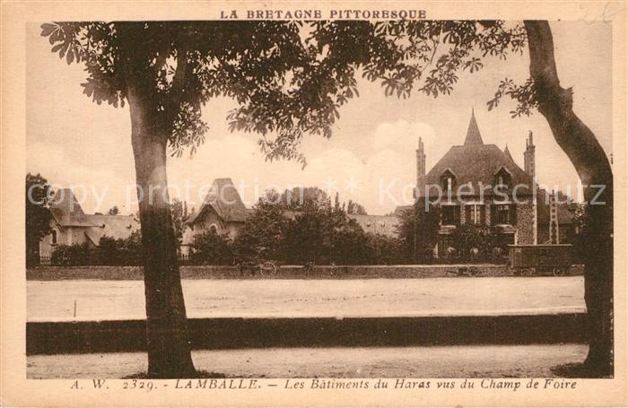 Lamballe Batiments du Haras Champ de Foire
