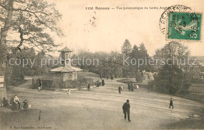 Rennes Ille-et-Vilaine Jardin Anglais Voliere
