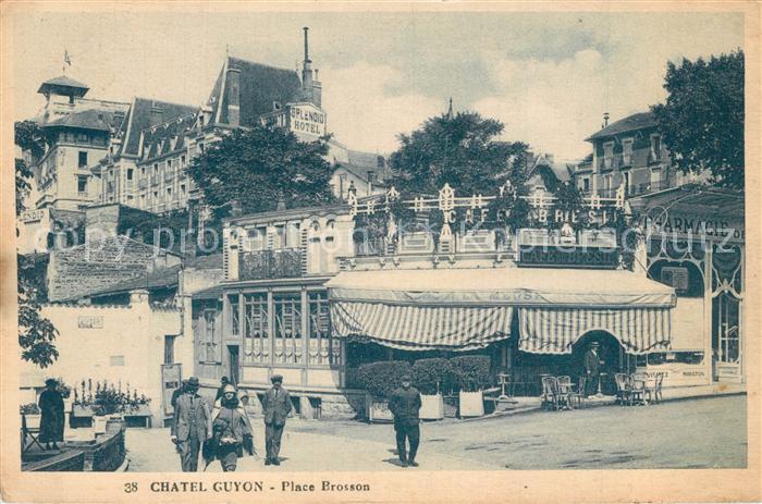 Chatel-Guyon Place Brosson