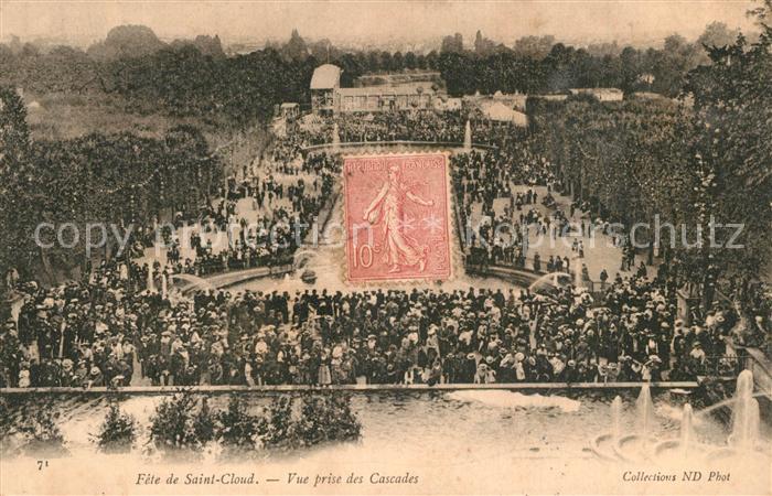 Saint-Cloud-en-Dunois Fete de Saint-Cloud Cascades