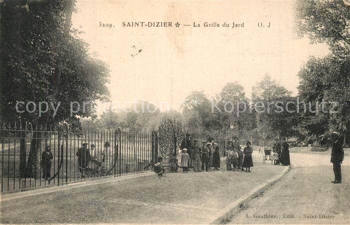 Saint-Dizier Haute-Marne Grille du Jard